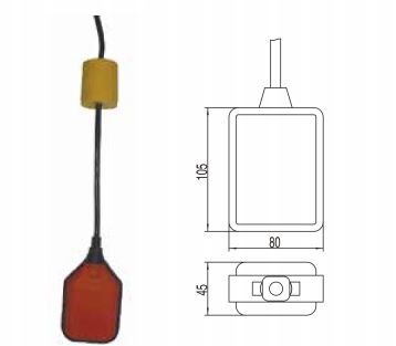 SWG电缆浮球液位开关（单点型）SWG10塑料电缆浮球
